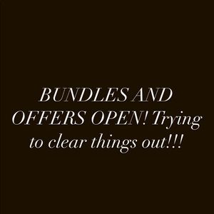 BUNDLES AND DEALS OPEN!